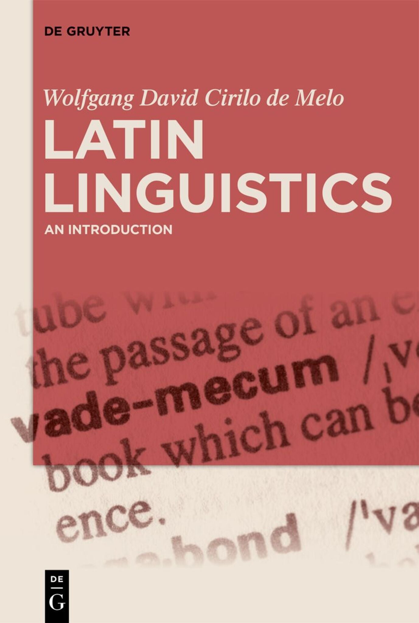 Cover image for Latin Linguistics ISBN 9783111166575